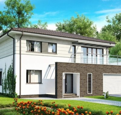 Загородный дом в СНТ Лесное - строительство компанией Надежный дом 2020 год